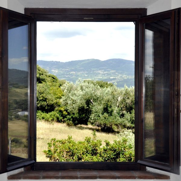 Vista casale maremma
